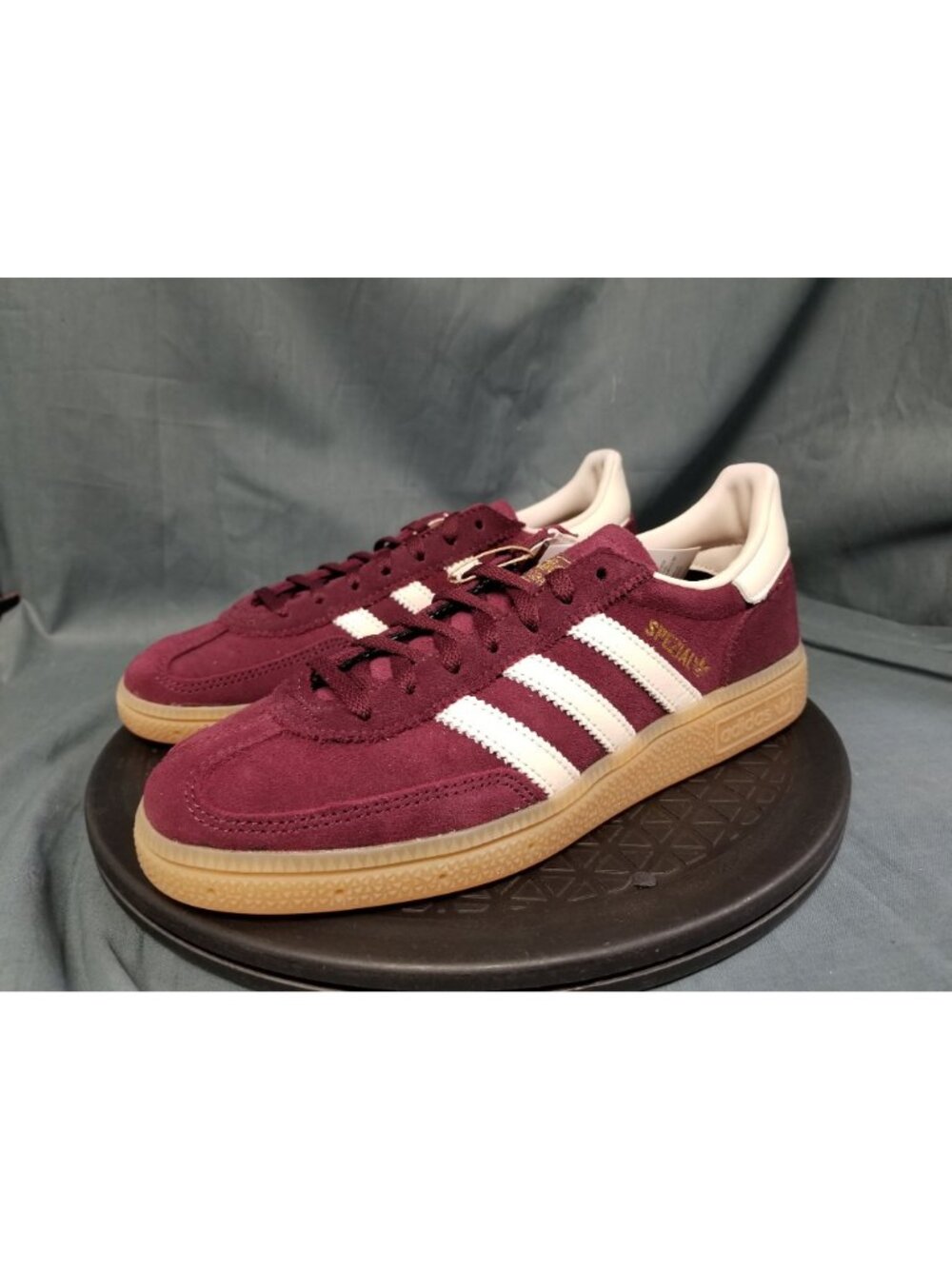 Adidas Handball Spezial Maroon Cream White JP8726 Women's Size 9.5 NEW NO BOX - Picture 4 of 11